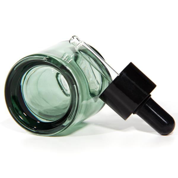 Cosmetic Skincare Packaging 20ml 30ml Cylinder Clear Amber Hair Essential Oil