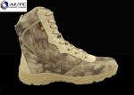Microfiber Leather Military Tactical Shoes Footwear Zipper 8 Inches High