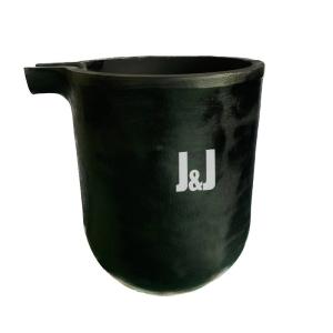China 150kg Capacity Melting Crucible For Aluminum Casting Temperature Resistance factory