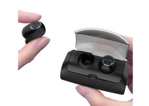 China Mini Waterproof Wireless Bluetooth Headphones Clear Stereo TWS Wireless Earbuds factory