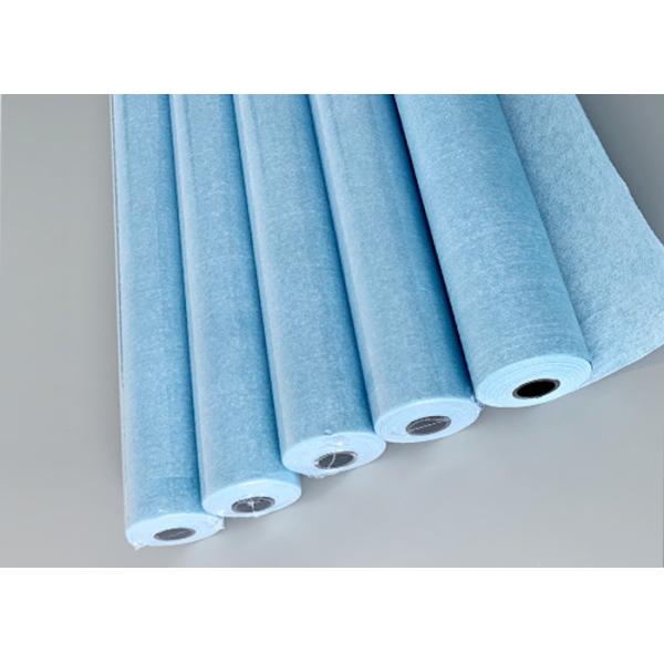 China Polycellulose Automatic Blanket Wash Cloth , Spunlace Nonwoven Fabric Roll factory