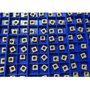 High Precision Tungsten Carbide Inserts YBC152 / YBC252 PVD CVD Coating