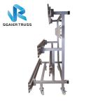 Solid Structure Steel / Aluminum Stadium Bleachers Strong Quick Installation