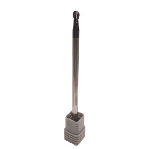 China 65HRC 30 Helix Extra Long Solid Carbide Ball Nose Endmills factory