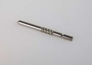 China Customized Torque Capacity Knurled Spline Shaft Material Stainless Steel With Side Slot factory