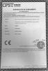 Wuxi Xinbeichen International Trade Co.,Ltd Certifications