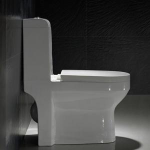 China No Clogs CUPC Toilet Siphon Vortex Water Closet Commode Standard Height factory