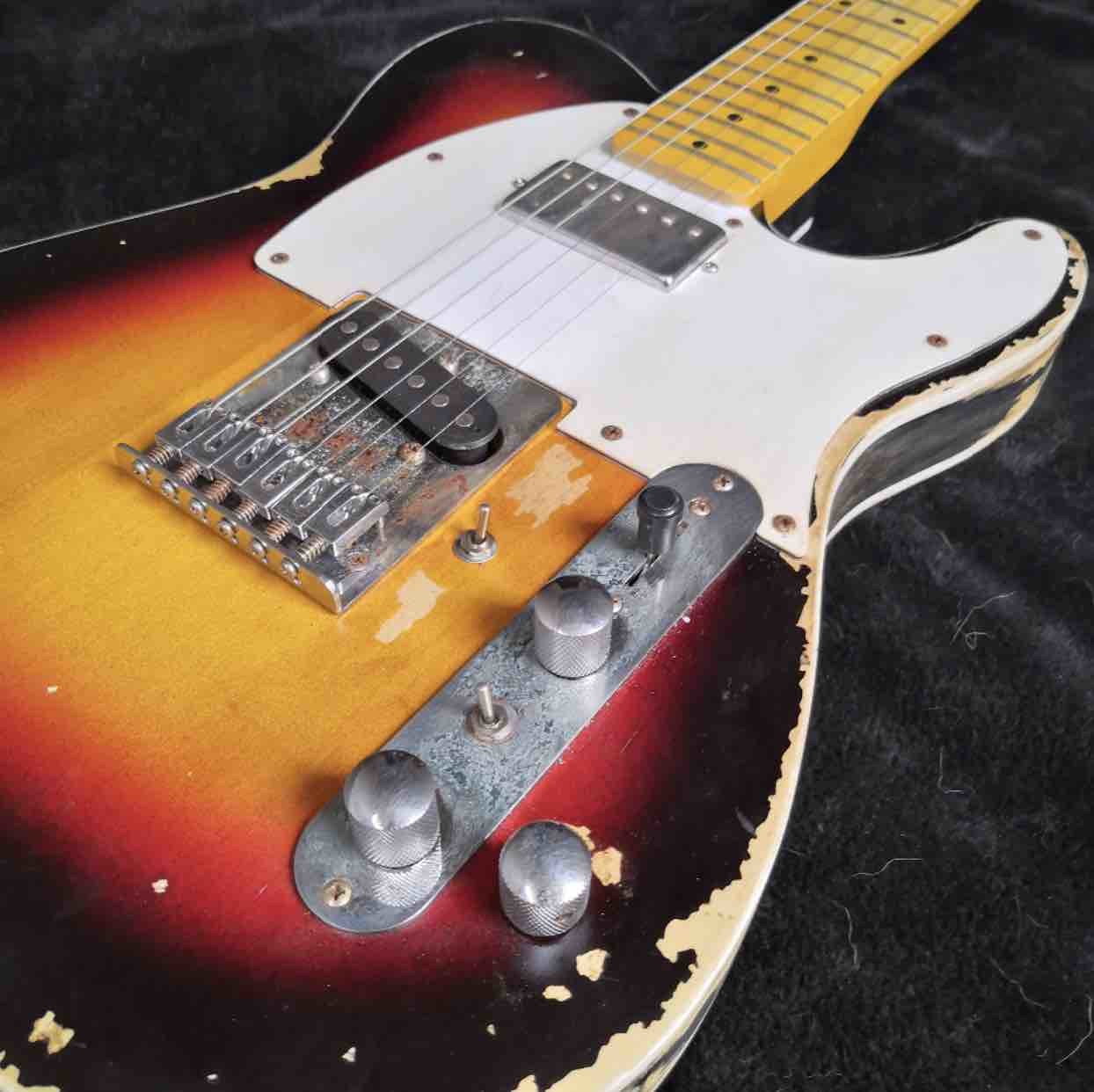 Limited Edition Masterbuilt Andy Summers Tribute 9V initiative to pickup Electric Guitar
