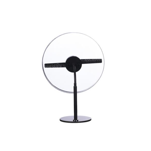 2200mah Built in Li Battery 3D Hologram Fan Display Fan with 256pcs LED Lamp