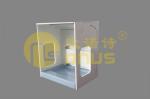 Monolithic epoxy resin fume hood lining sheet for scientific research and