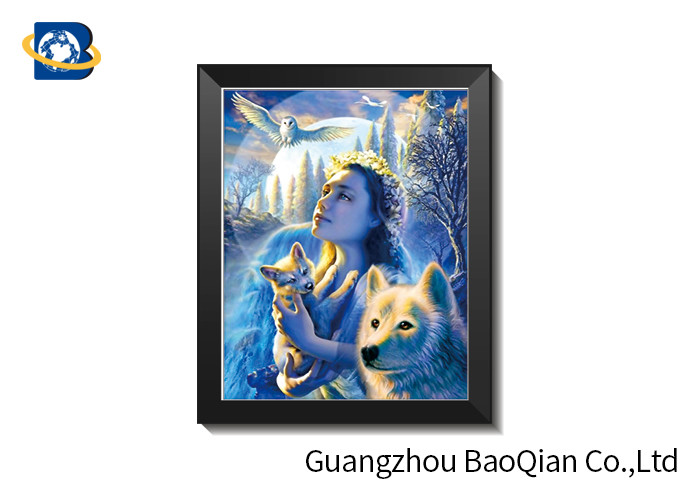 Fashionable 3D Effect 5D Lenticular Printing Picture For Home Decoration