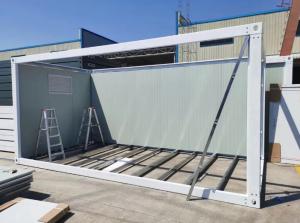 China Windproof Customized Steel Frame Hospital Sandwich Panel Warehouse Isolation Room factory