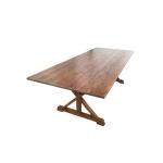General Home Furniture Modern Natural Wooden Dining Table and Solid Wood Dining