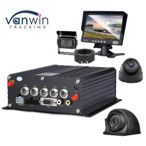 China 4CH 1080P H.265 SD Card Mobile DVR GPS Tracker For Car Recording Instrument factory