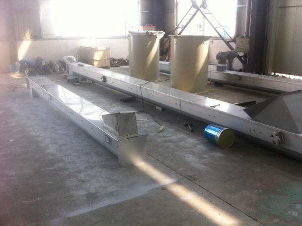 Stainless Steel Shaft Screw Conveyor Wastewater Bar Screen For Material Handing