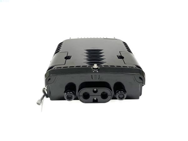 FTTH 16 Ports Flat Drop Cable Optical Fiber Splitter Distribution Box Pole Mount