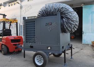 China 10HP Mobile Trailer AC Unit Anti Corrosion For Industrial Warehouse Cooling factory