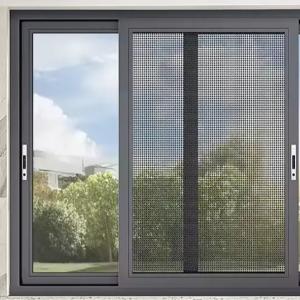 China Double Glazed Modern Alumium Glass Sliding Window Energy Efficient OEM factory