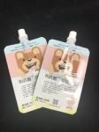 VMPET Custom Printed Spout Pouch Bags Stand Up Drink Pouch Packaging Clear Wine