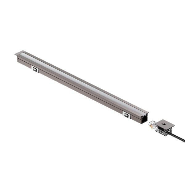 A2Q0H Directly Illuminated Recessed Strip Light 1000*14*10.3 7.5w/m Triple Color