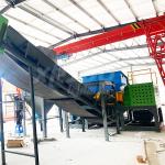 Twin Shaft Shredder 300-22000Kg/Hour Aluminum Scrap Shredder