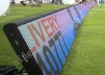 Outdoor LED Football Pitch Advertising Boards Excellent Color Consistency