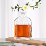 Top Grade Empty Gin Rum Alcohol Whiskey Wine Glass Bottle 375ml Liquor Bottle