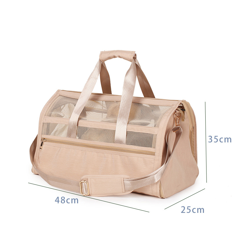 Pet Travel Carrier Bag Nylon Portable Luxury Pet Dog Carrier Outdoor Ventilation