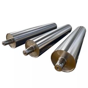 China Mill Finished Galvanized Gravity Roller Large Steel Cylinder Roller Industrial Steel Rollers factory