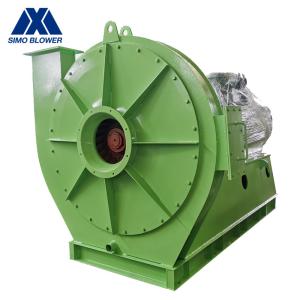 China Q235 High Pressure Backward Curved Boiler Fan Calcining Kilns factory