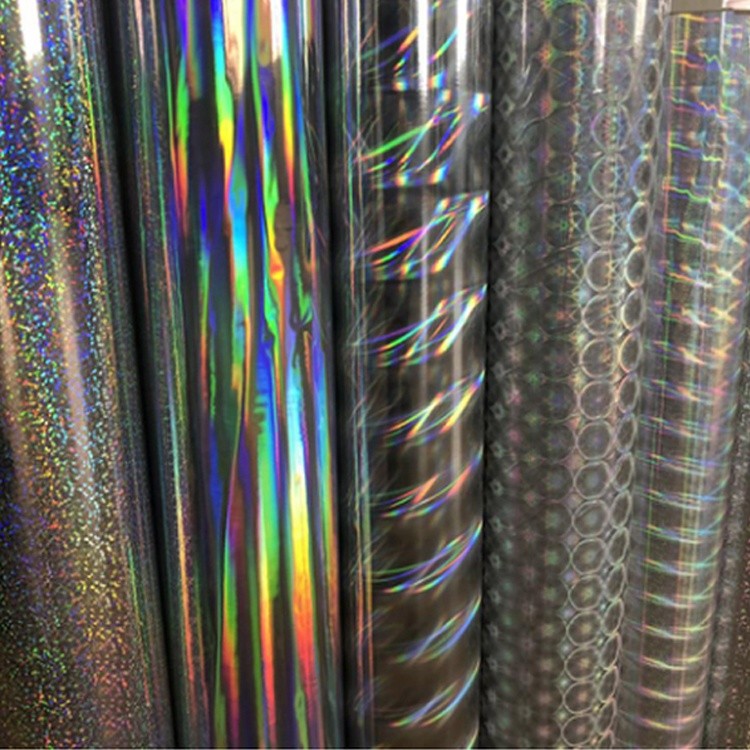 PET Holographic Transfer Film , Metalized PET Film For Packing / Printing