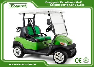 China EXCAR ADC Motor 2 Seater Electric Powered Golf Carts Aluminum Chassis factory