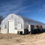 Automatic Ventilation System Blackout Greenhouse With LED Light Deprivation