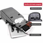 Custom Logo Business Travel Backpack Waterproof With Aluminum Alloy Handle