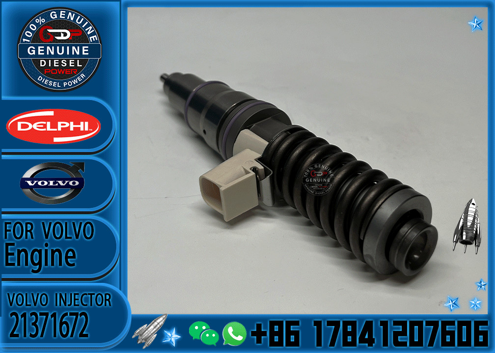 Spare Parts 21371672 VOE21371672 20440388 20430583 D12C D12D Engine Fuel Injector 22479124 21106375 for Volvo D12