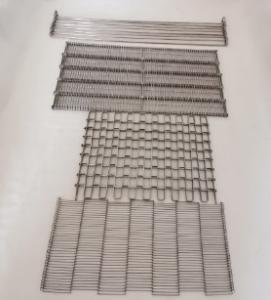 China Stainless Steel 304 Metal Mesh Conveyor Belt Food Industry factory