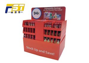 China Oil Coating PDQ Pallet Display Convenient Bumping - Proof For Cleaning Products factory