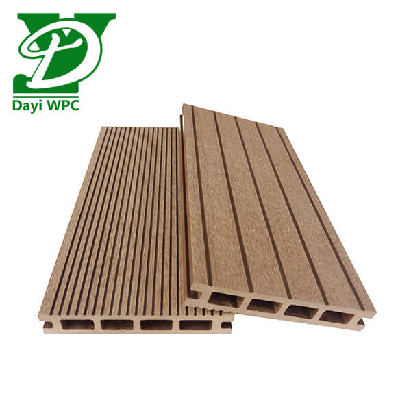 Modern Waterproof Durable Hollow Wood Plastic Composite Decking