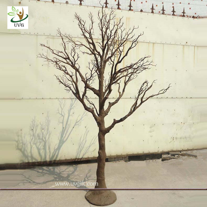 UVG wedding centerpiece ideas white plastic dry tree fake decorative twigs for tables DTR29