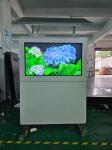 55inch Landscape Outdoor Digital Signage Display Totem Solar-Powered LCD