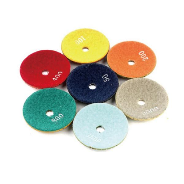 China 7 Step Granite Wet Polishing Pads factory