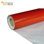 Impregnated Silicone Rubber Coated Fiberglass Cloth/fabric For Expansion Joint