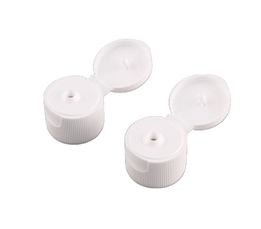 Durable White 24mm Cosmetic Bottle Caps