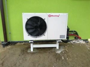 China High Efficiency Electric Air Source Heat Pump 380V / 220V / 50HZ High Water Temperature Outlet factory
