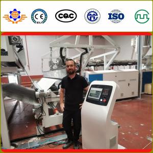 China 5m carpet backing TPE Anti Slip Layer | TPE Carpet Coating Machine 160kw ABB Inverter factory