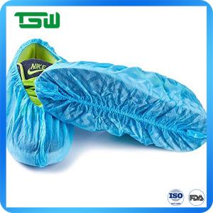 China Hospital Using PP Nonwoven Disposable Medical Shoe Covers 40*18cm factory