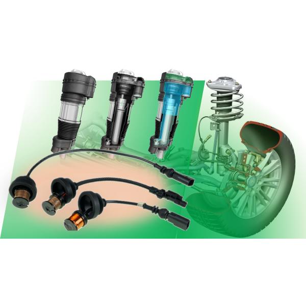 China Front Left Natural Rubber Suspension Air Spring Automotive Wiring Harness factory