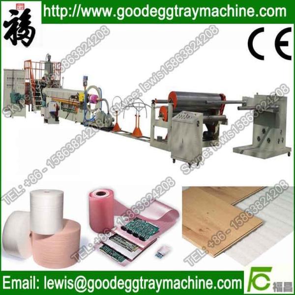 China Efficient PE Foam Plate extrusion line factory