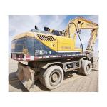 Good Condition 20 Ton Used Hyundai 210 Wheel Excavator in Korea 1.05m3 Bucket