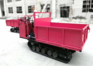 China Enclosed 4T 60kw Wetland Crawler Track Transporter factory